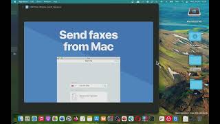 FAX from iPhone Send Receive Mac App Store Basic Overview [MAC] screenshot 5