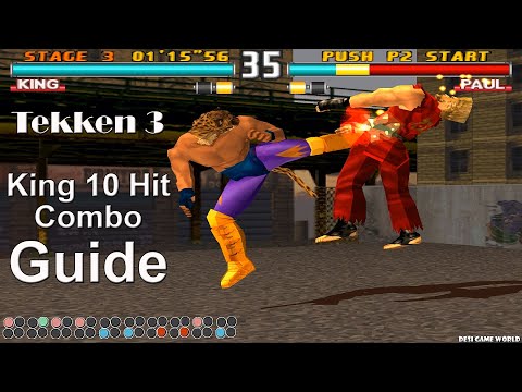 Tekken 3 - King All 10 Hit Combo Guide