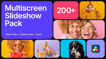 Multiscreen Slideshow Pack DaVinci Resolve Review