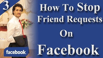 How To Stop Friend Requests On Facebook Part 3 in Dari / Farsi Omar Akbari