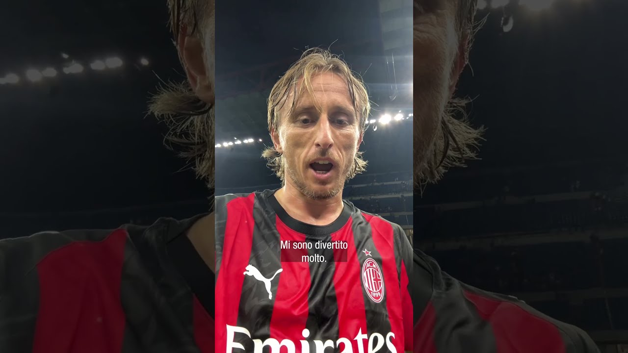 Modri Has A Message For You Rossoneri Shorts