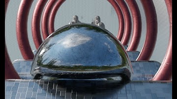 Satisfying falling ball - Blender Soft body  3D simulation