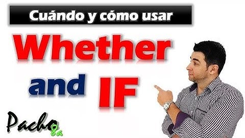 🔴 Diferencias entre IF y WHETHER en inglés – Cuándo usar cada uno con ejemplos y práctica