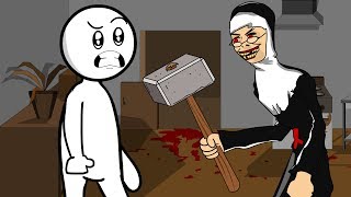 Evil Nun The Horror Game Animation Noob Player Vs Scary Evil Nun