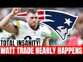 PATRIOTS TARGET TJ WATT IN TRADE WITH PEPPERS — STEELERS REJECT IN OUTRAGE | Patriots News