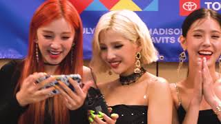 [#KCON19NY] (G)I-DLE React To Fan Videos