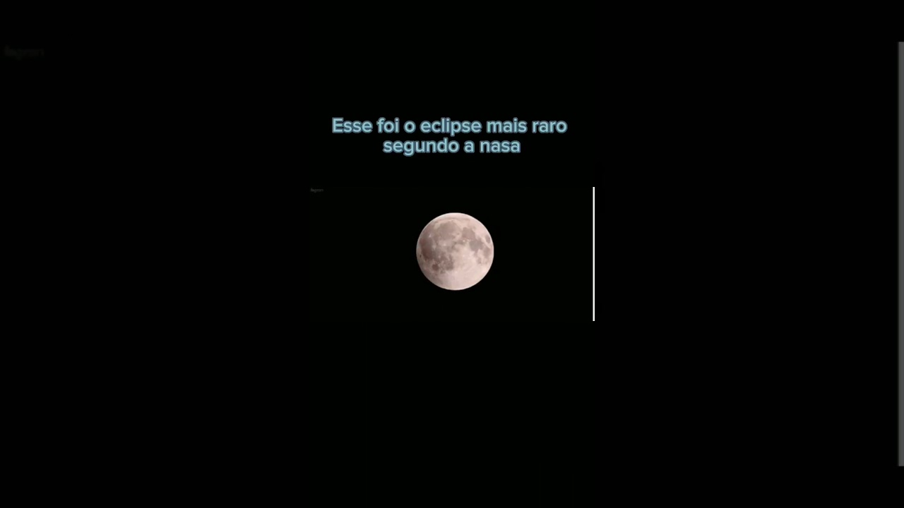 Esse foi o eclipse lunar mais raro