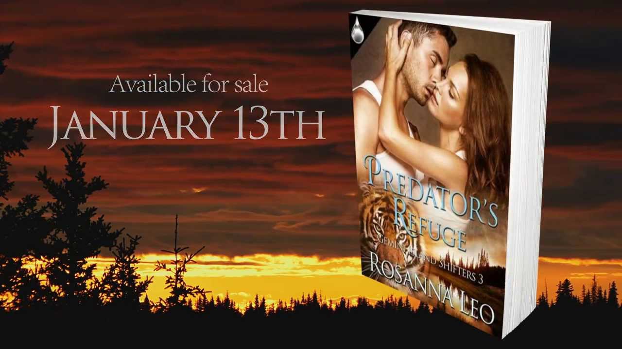 Predator's Refuge, Gemini Island Shifters 3, by Rosanna Leo YouTube