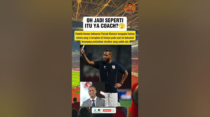 GA NYANGKA.. PATRICK KLUIVERT TERAPKAN TAKTIK SHIN TAE-YONG? #timnasindonesia #patrickkluivert #pssi