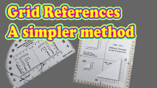 Protractor Grid References  much simpler method