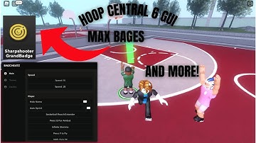 Hoop Central 6 Script Gui (Max Badges, Aimbot, Tp, AND MORE) Hoop Central 6 Script