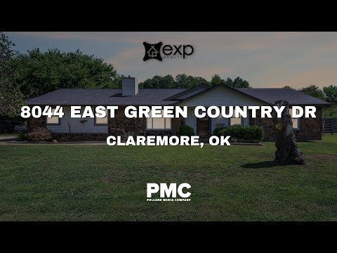 8044 E. Green Country Dr., Claremore, OK home video tour