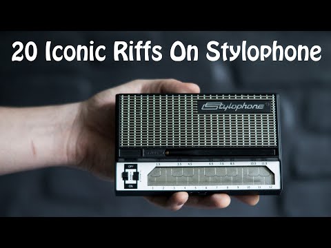 20 Iconic Riffs On Stylophone (last one is so HARD!)