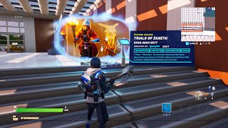 Playing Fortnite Creative 