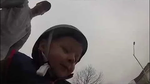 Cody Learning to Bike March 2014