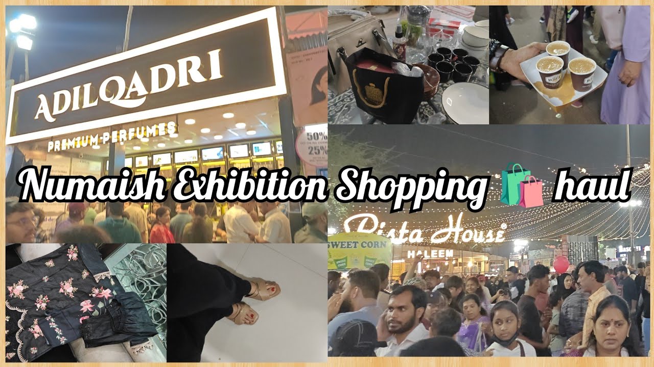Numaish Exhibition Shopping 🛍️ haul vlog 