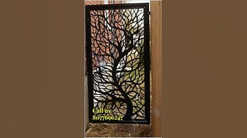 CNC cutting design for partition #housedesign #viral #housearchitecture