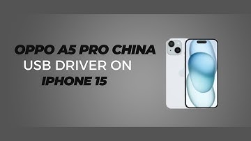 iPhone 15 USB Driver on Windows 10/11 Free Download