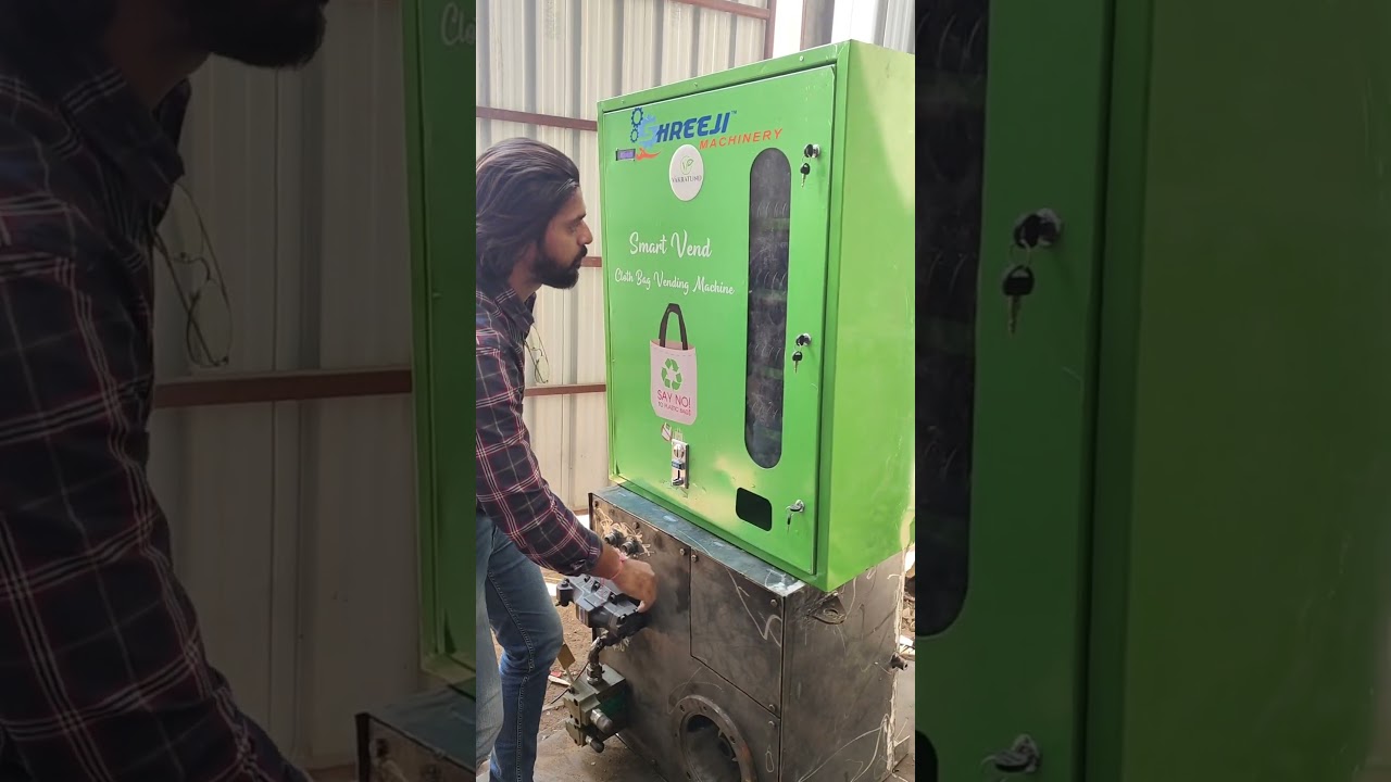 Cloth Bag Vending Machine 