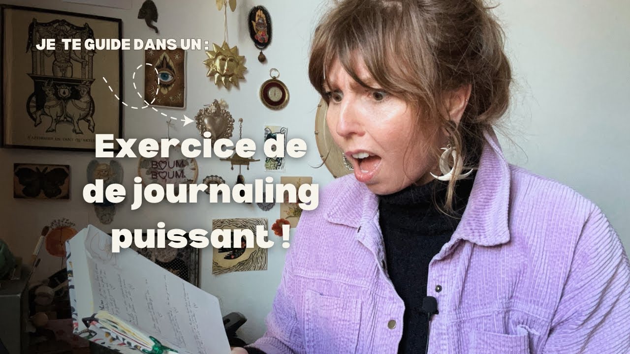 Journaling puissant : Change ton entourage, change ta vie (mind map + coaching)