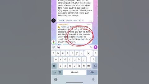Cách Sử Dụng ChatGPT Trên Telegram Cực Kỳ Đơn Giản| Phần Mềm MKT