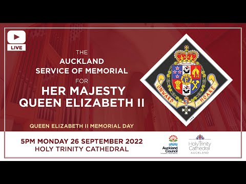 The Auckland Service of Memorial for queen elizabeth II