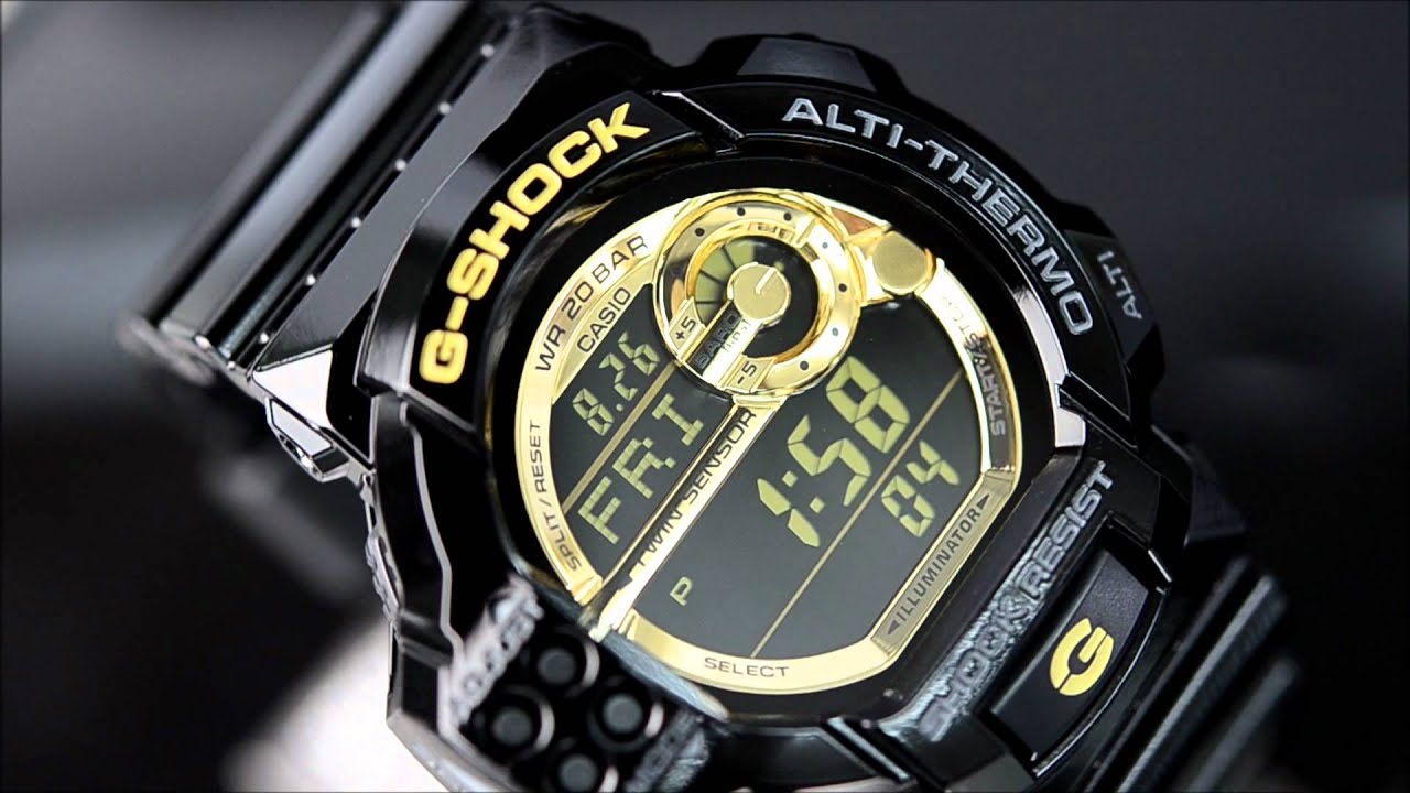 G-SHOCK BLACK X GOLD ブラック×ゴールド GDF-100GB-1JF