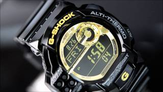 G-SHOCK BLACK X GOLD ブラック×ゴールド GDF-100GB-1JF - YouTube