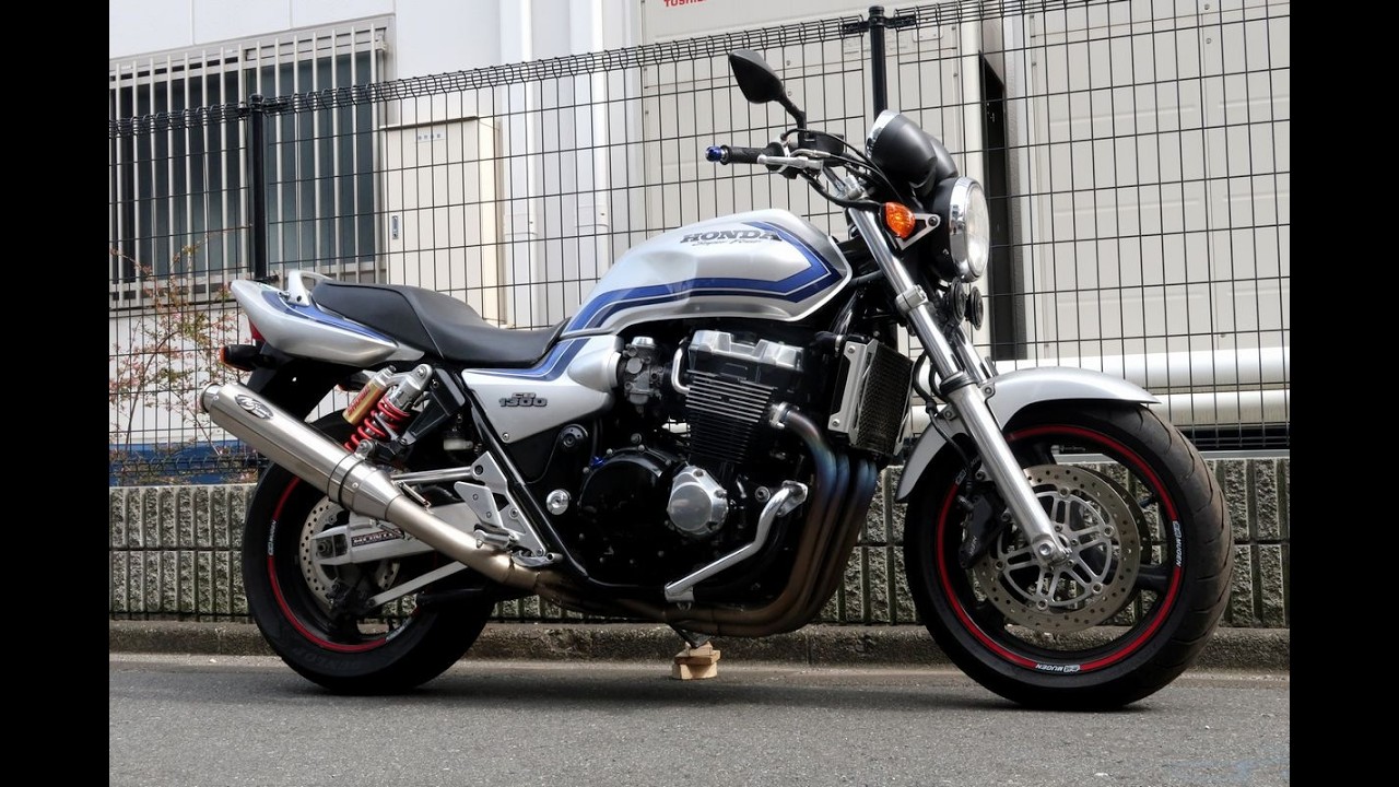 HONDA CB1300SF ｽﾍﾟﾝｻｰｶﾗｰ ﾉｼﾞﾏ ﾁﾀﾝﾌﾙｴｷﾏﾌﾗｰ ETC - YouTube