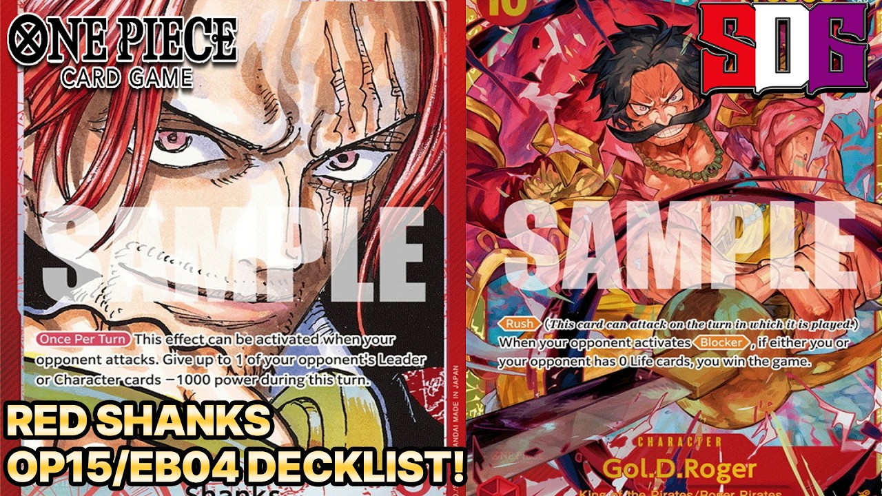 One Piece TCG | Red Shanks OP15/Eb04 Updated Decklist!!
