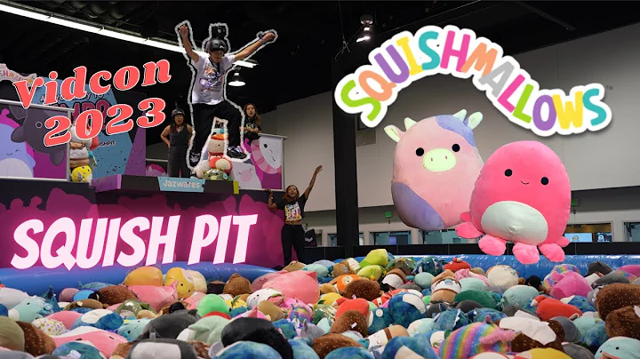 SQUISHMALLOW SQUISH PIT AT VIDCON 2023!!!