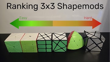 Ranking 3x3 shape mods!