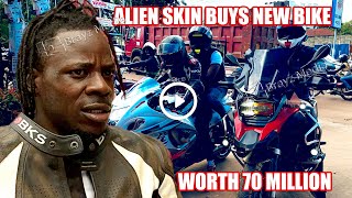 Alien Skin Buys Brand New Motor Bike worth 70 Million