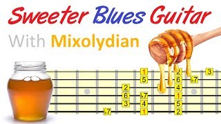 Video thumbnail of "Play Sweeter Blues Solos With Mixolydian"