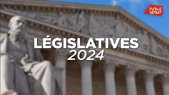 🔴 [DIRECT] Evénement - Emission Spéciale Législatives