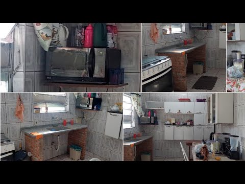 Cozinha Transformada Com Portas de Guarda Roupas Que Encontrei Na Rua| Resultado foi Surpreendente