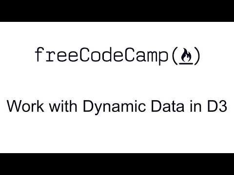 Work with Dynamic Data in D3