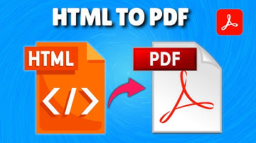 Hoe u een HTML-bestand naar PDF kunt converteren met Adobe Acrobat