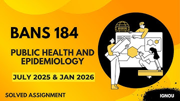 BANS-184 Solved Assignment July-25/Jan-26 | IGNOU Assignment Solutions (2025)
