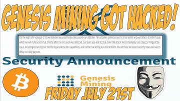 Genesis Mining Got Hacked! (Update video)
