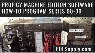 GE Fanuc PLC Support & Training - Proficy Machine Edition Software - How-to Program Series 90-30 screenshot 5