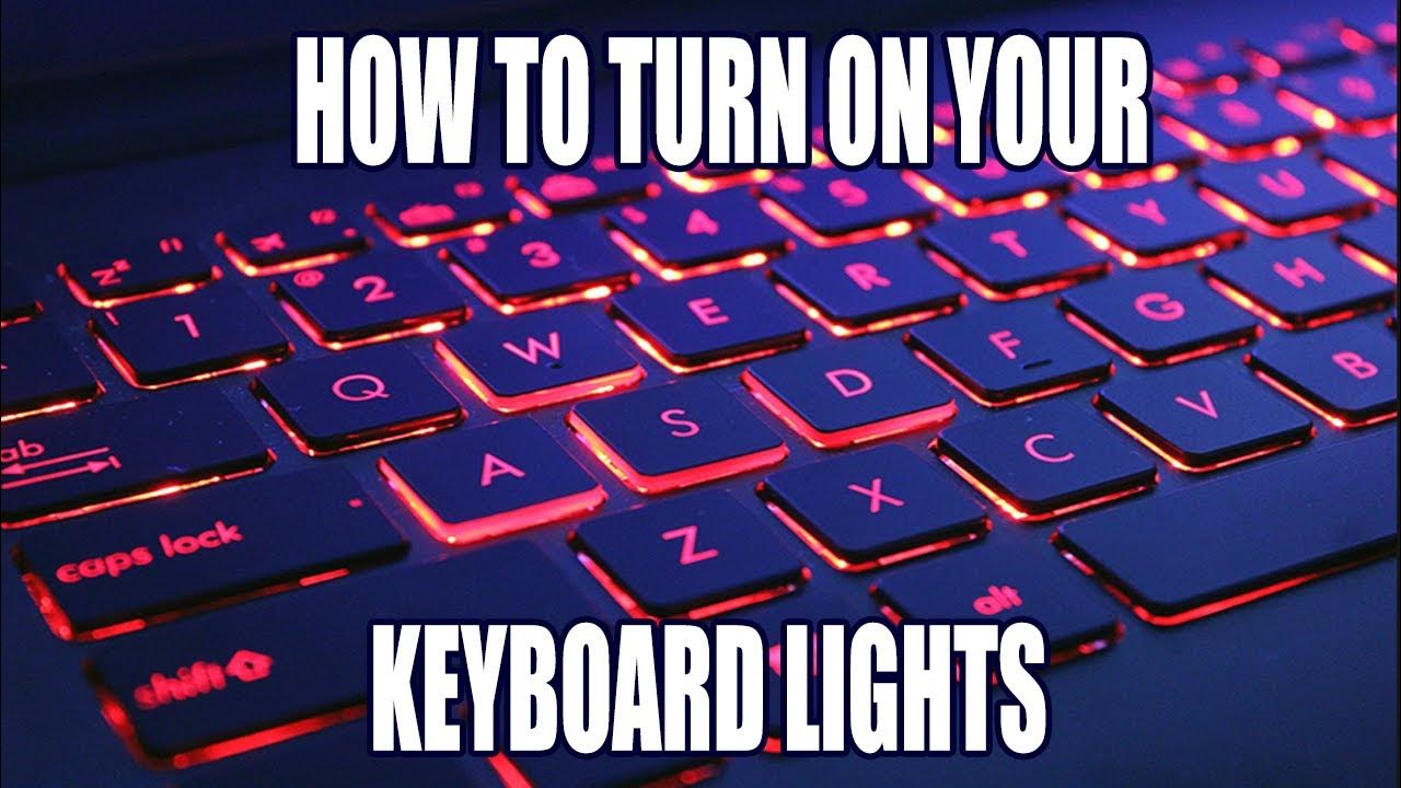 How to Switch On Keyboard Lights Paano Pailawin ang Background Lights