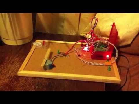 Raspberry Pi controls stepper motor