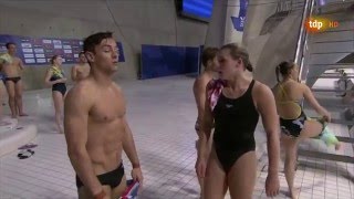 3m synchro mixed final LEN European Aquatics Championships London 2016