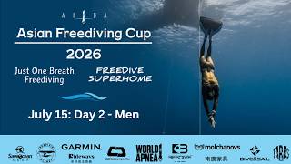 Postponed: Day 2: 10th AIDA Asian Freediving Cup - Men | Panglao, Philippines