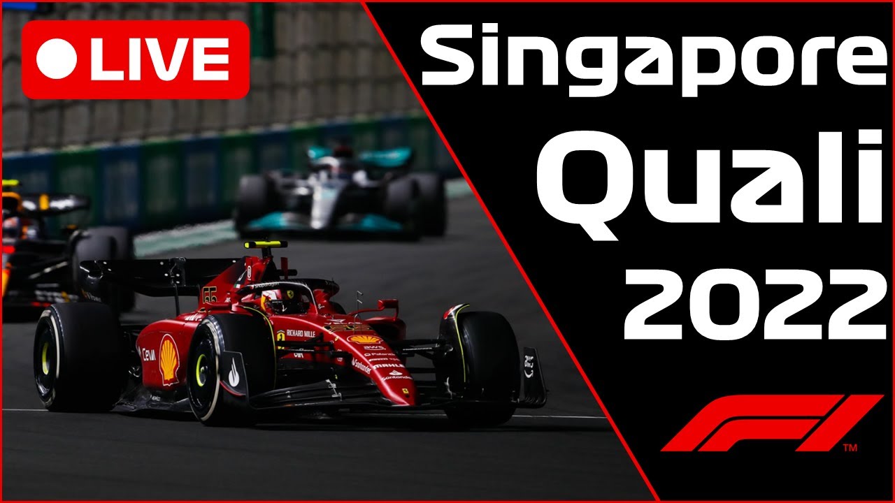 🔴F1 LIVE - Singapore GP QUALI - Commentary + Live Timing