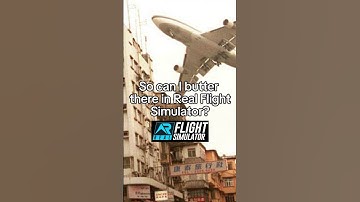Can I BUTTER a 747 at Kai Tak?🤔 (RFS)