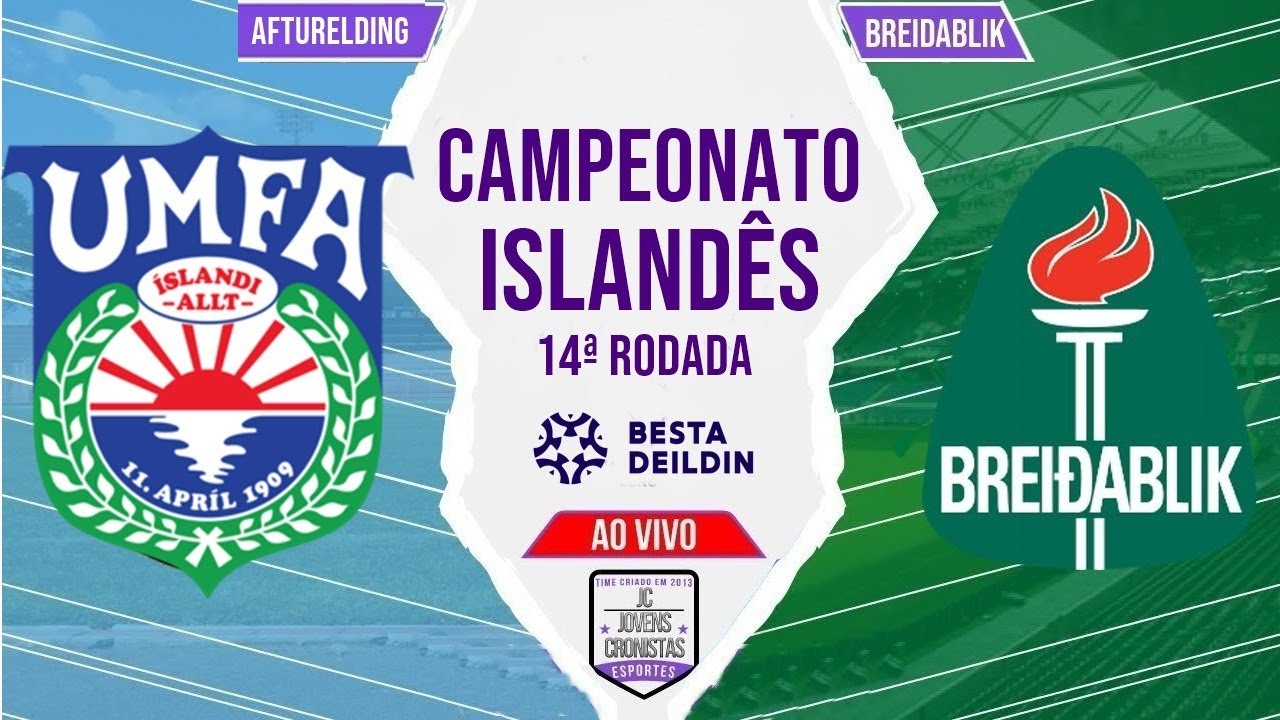 Futebol no JC: Afturelding x Breidablik | Campeonato Islandês | 14ª ...