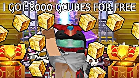 I Got 8K Gcubes For Free SkyBlock Blockman Go