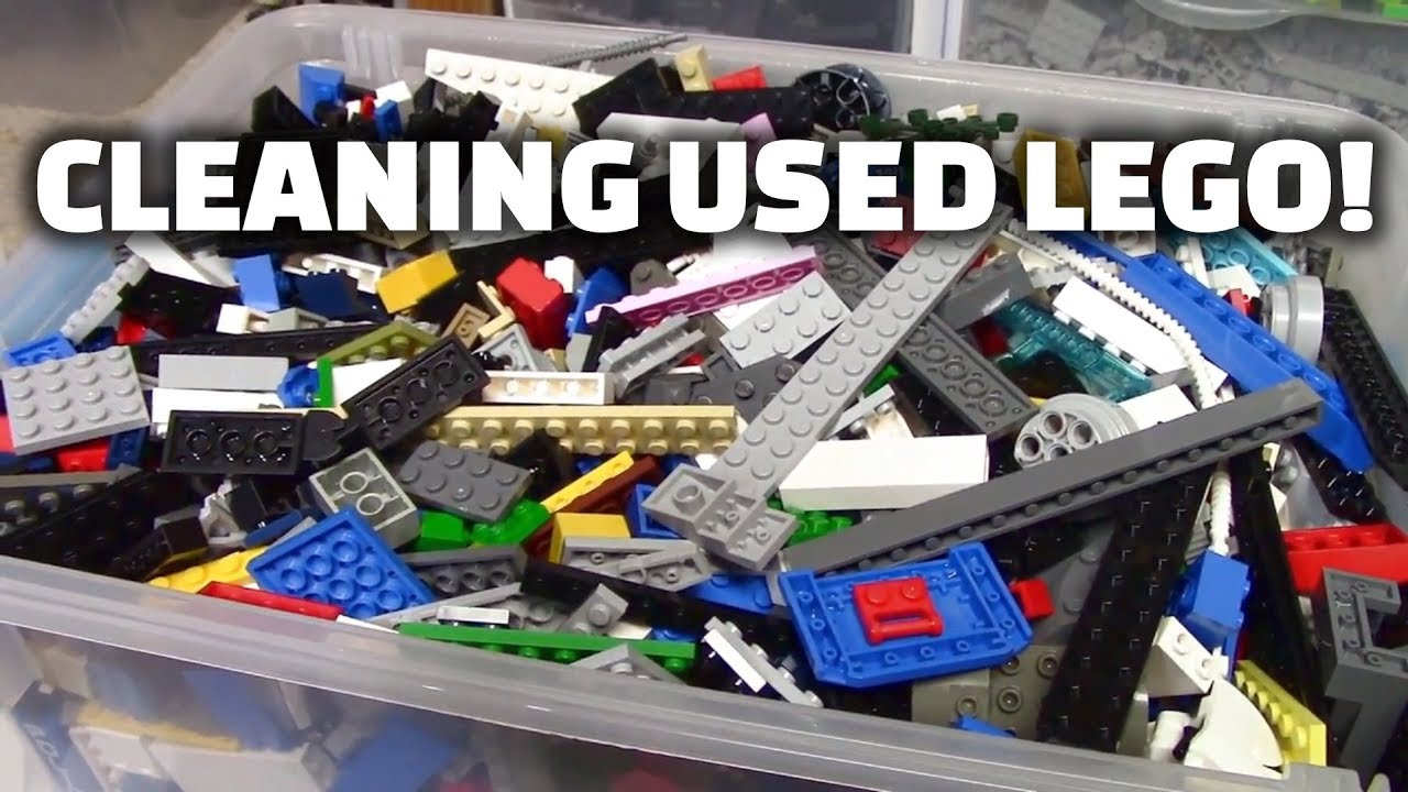 How to Wash, Clean and Dry a LEGO Haul! YouTube